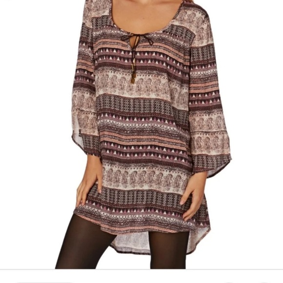 Billabong Tops - 🔶SALE🔶NWT Billabong sz Med tunic  hi/low